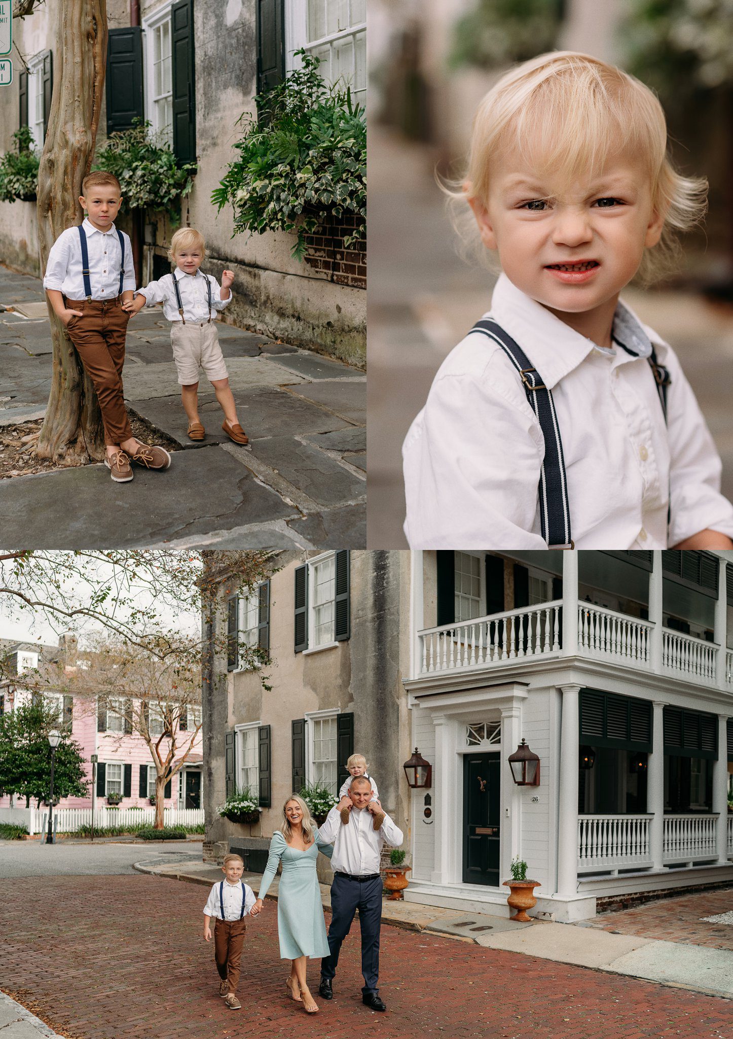 Charleston SC Downtown Family Session